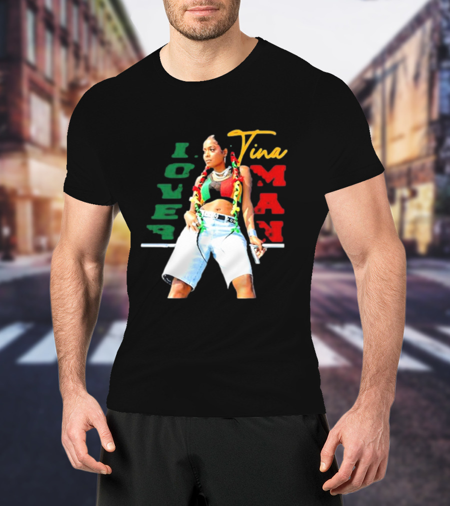 Tina Pinnock Lover Man Reggae Style Vibes T-Shirt