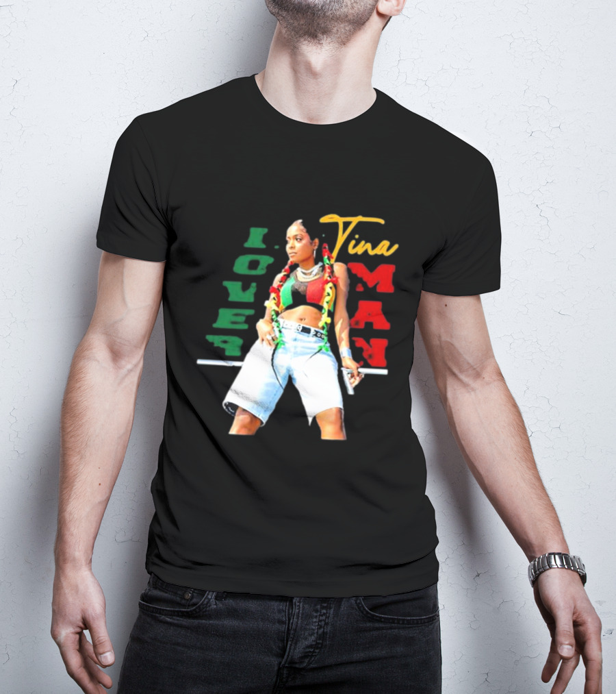Tina Pinnock Lover Man Reggae Style Vibes T-Shirt