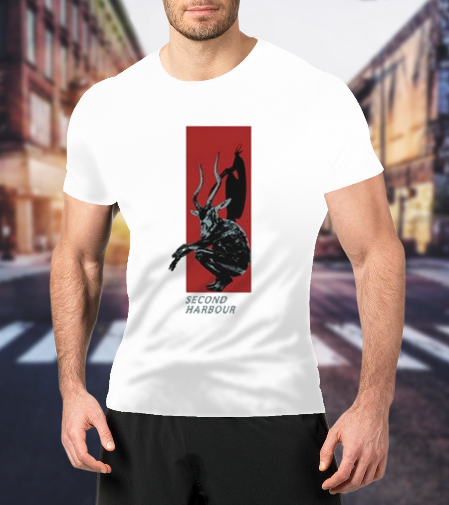 Second Harbour Gazelle And Bird T-Shirt