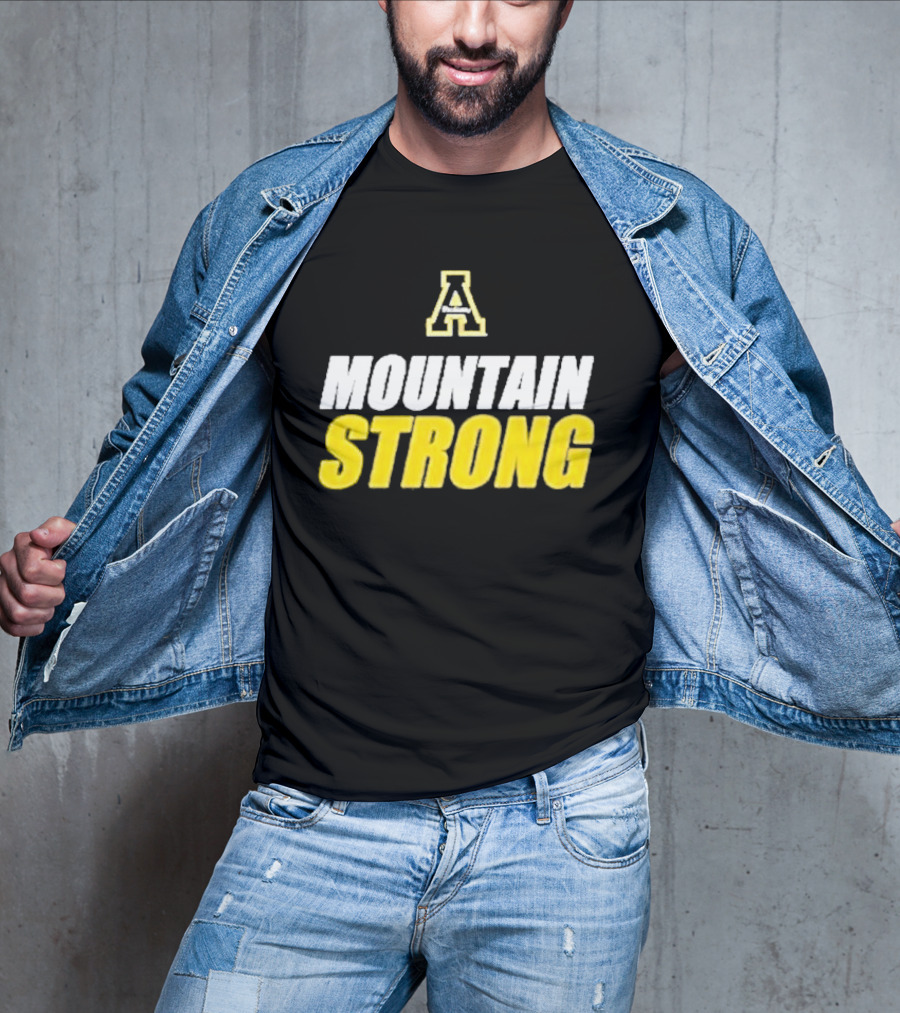 Appalachian State Mountaineers A Mountain Strong T-Shirt