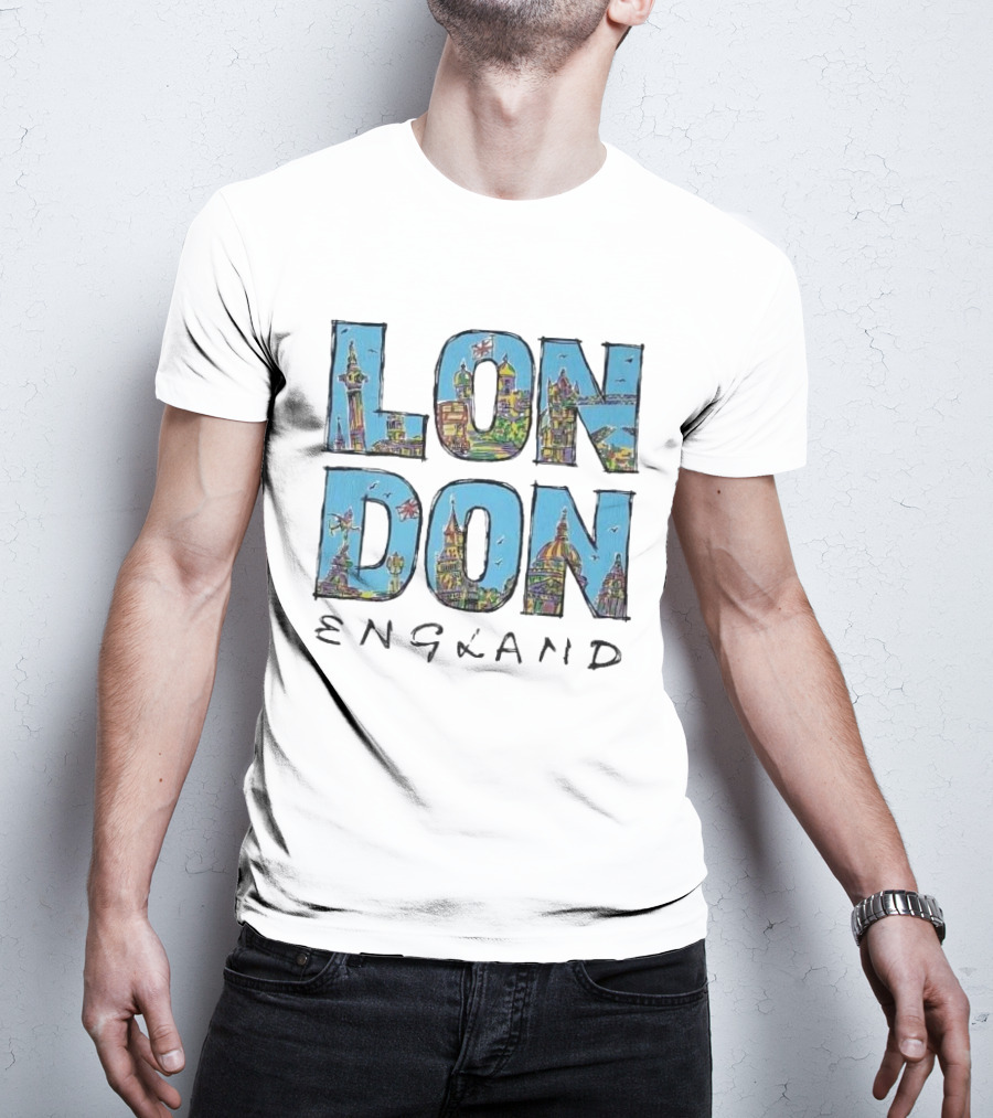 London England Landmarks T-Shirt