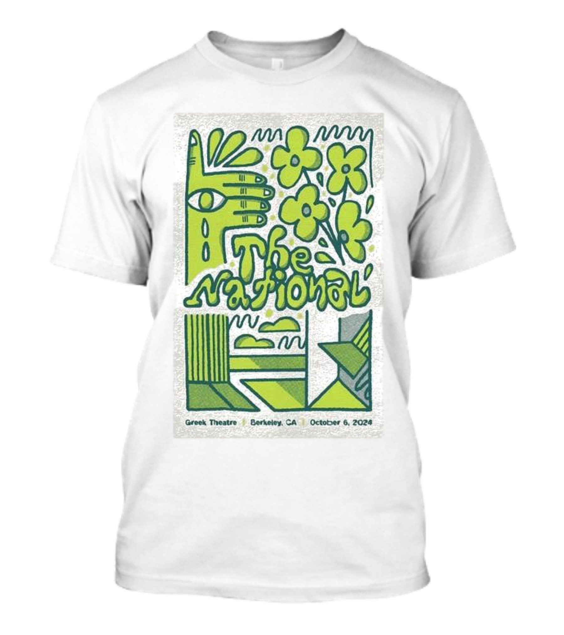 The National Greek Theatre Berkeley CA October 6 T-Shirt