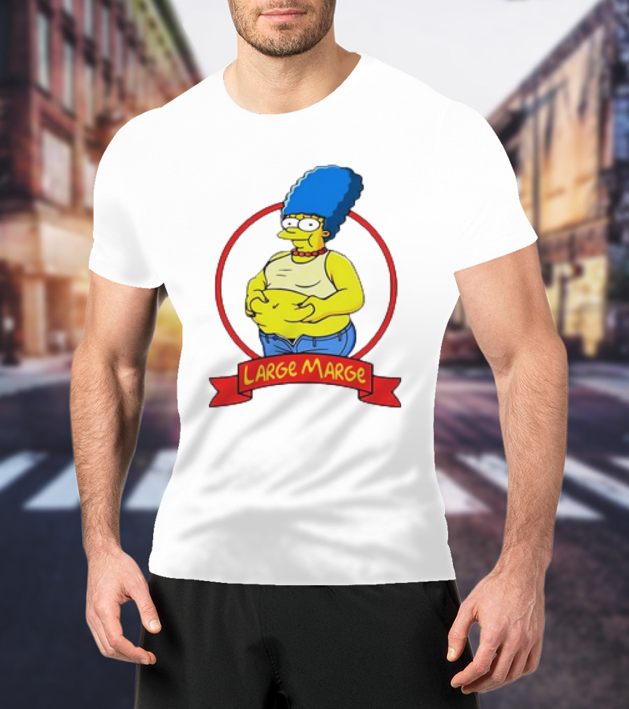 Large Marge Simpsons Cartoon Meme T-Shirt