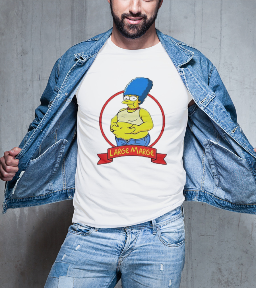 Large Marge Simpsons Cartoon Meme T-Shirt