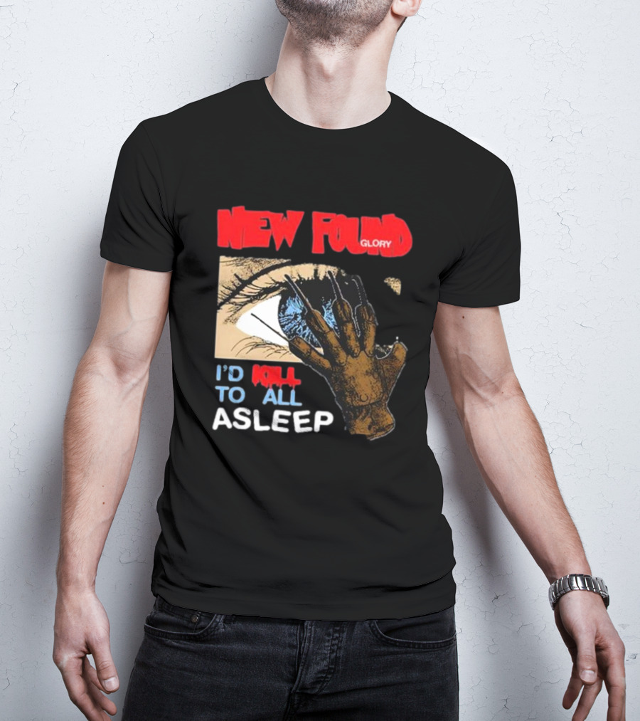 New Found Glory Eye Claw I'd Kill To Fall Asleep T-Shirt