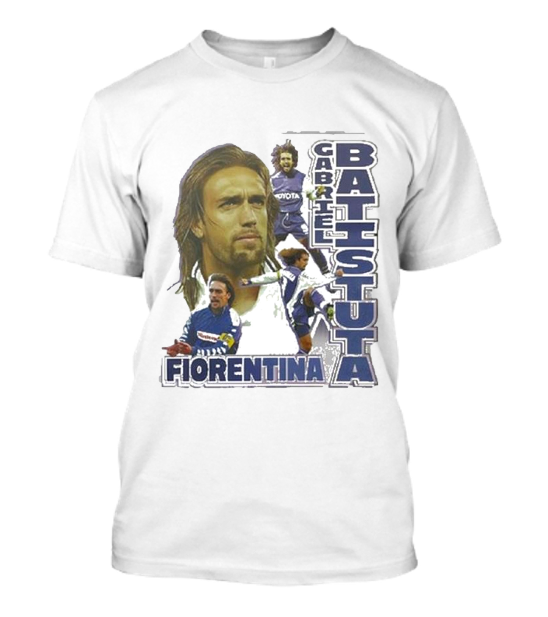 Gabriel Batistuta Fiorentina Football Legend T-Shirt