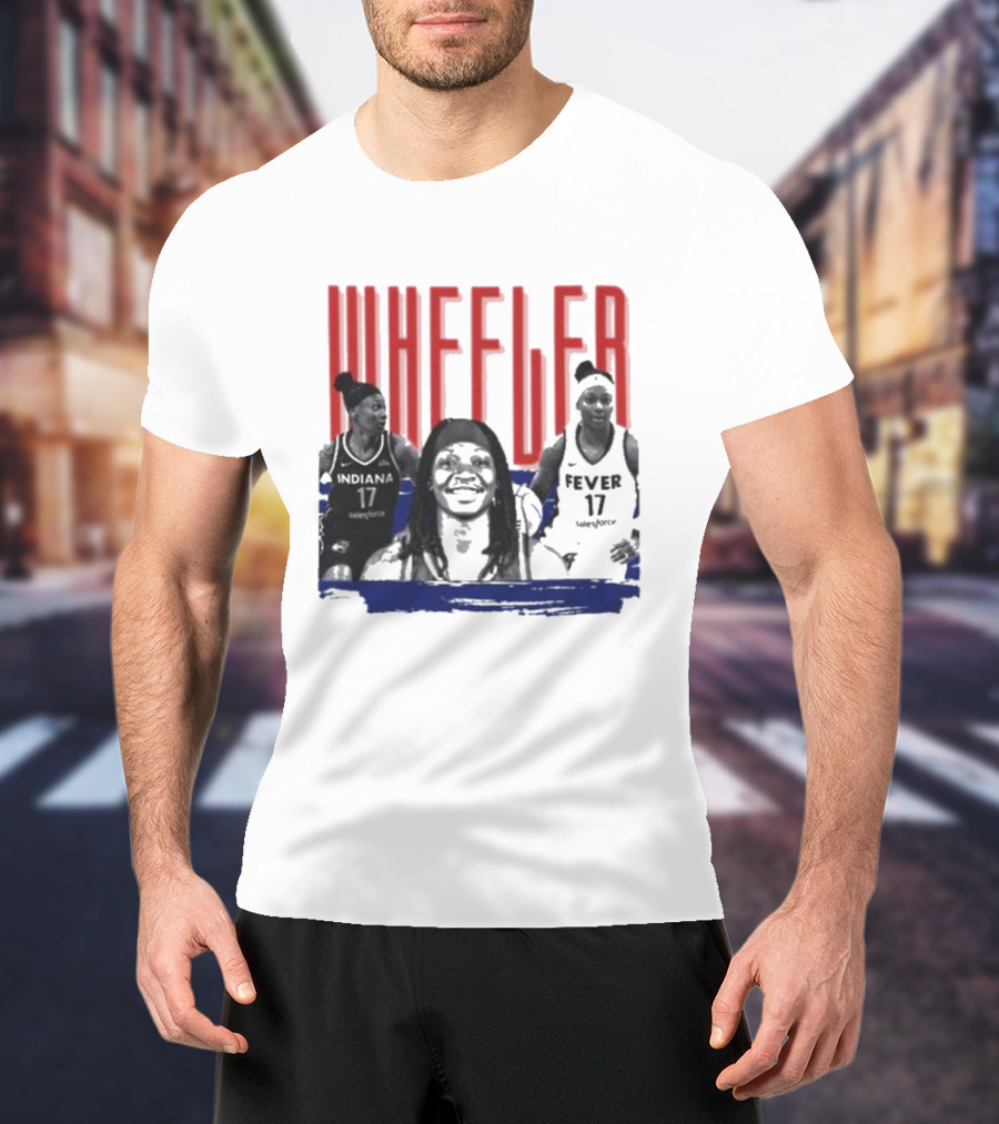 Wheeler Indiana Fever 17 Salesforce T-Shirt