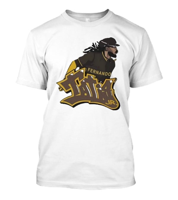 San Diego Padres Fernando Tatis Jr Player Graffiti T-Shirt