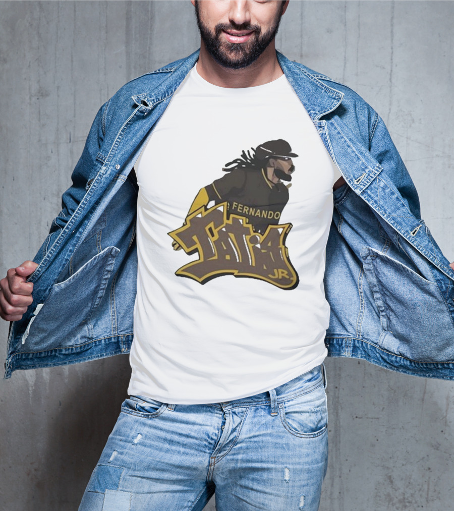 San Diego Padres Fernando Tatis Jr Player Graffiti T-Shirt