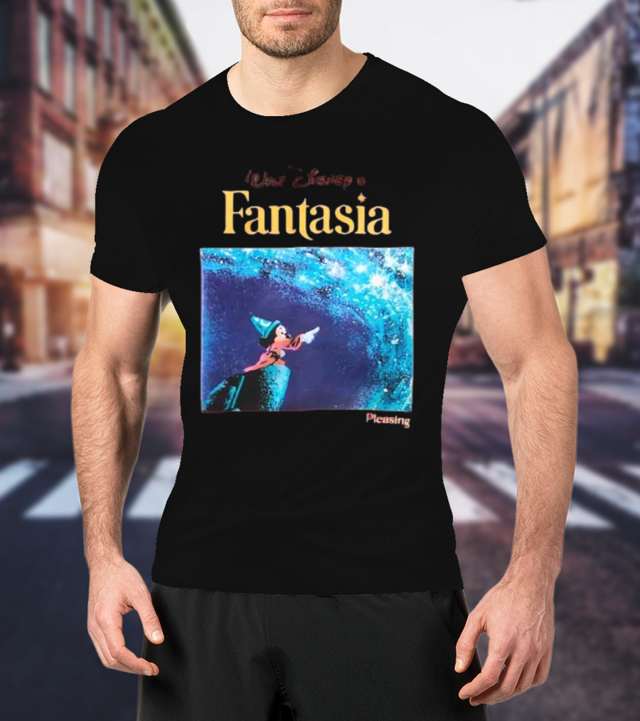 Walt Disney Fantasia L'Apprenti Sorcier Pleasing Mickey As Sorcerer's Apprentice T-Shirt