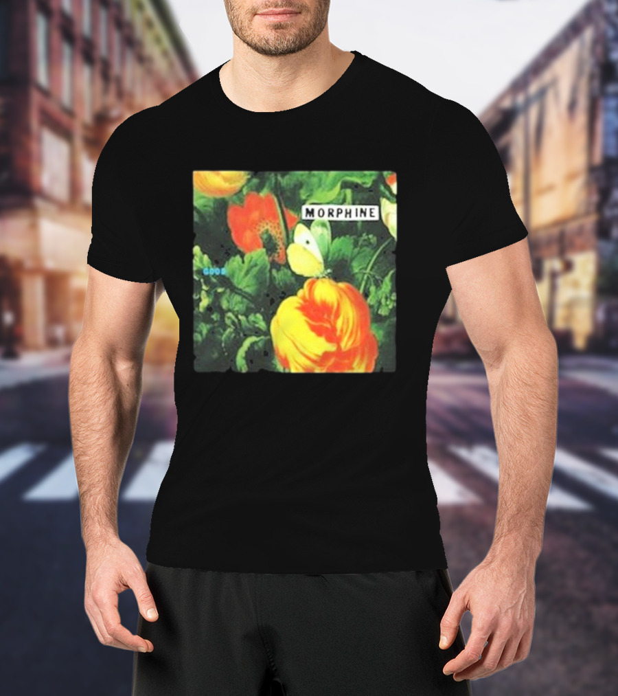 Morphine Good Floral Butterfly Garden T-Shirt