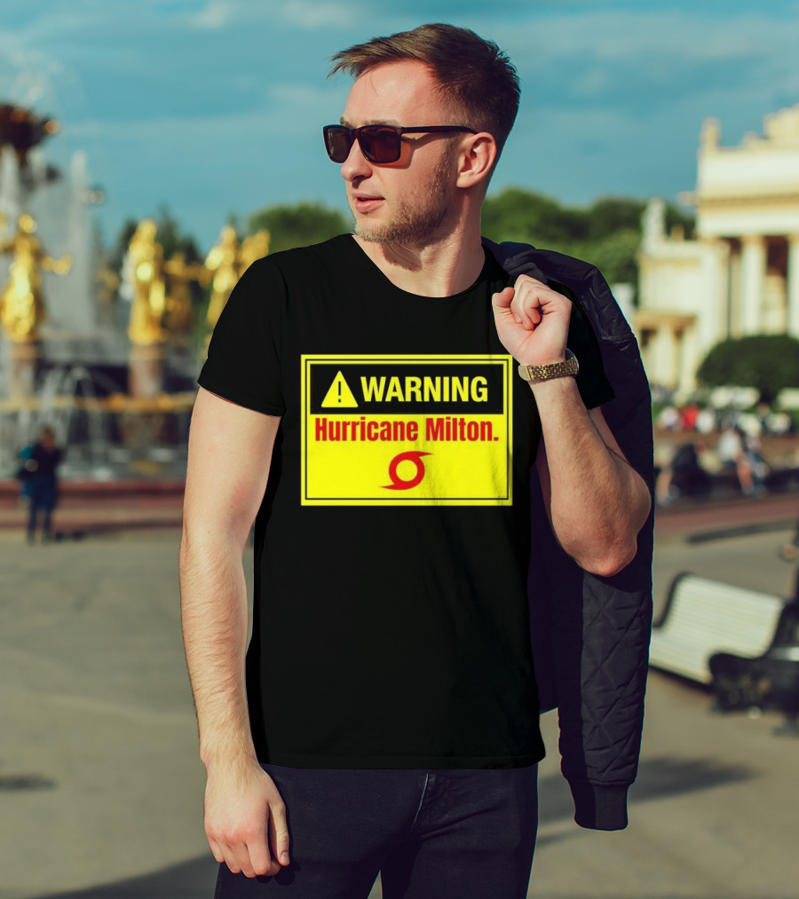 WARNING Hurricane Milton T-Shirt