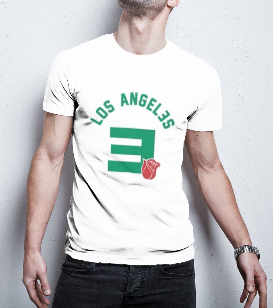 Los Angeles Eminem Rosebowl Logo Event T-Shirt