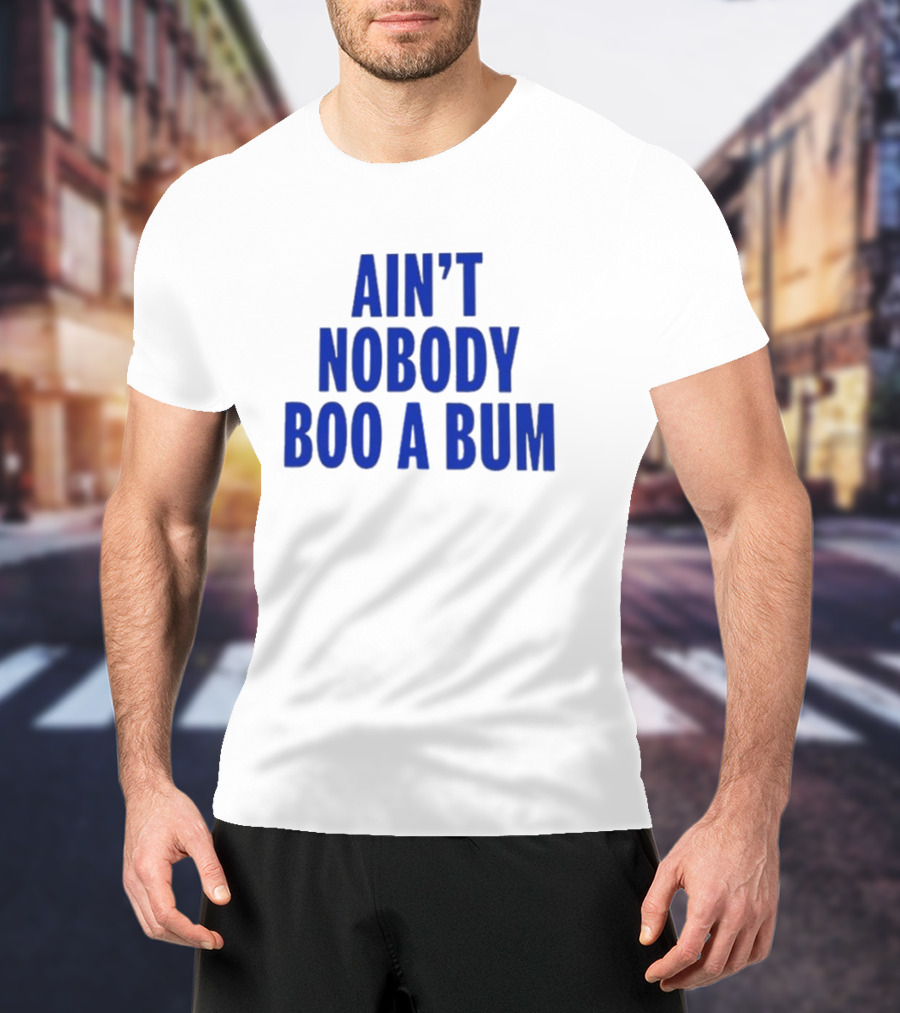 Ain't Nobody Boo A Bum T-Shirt