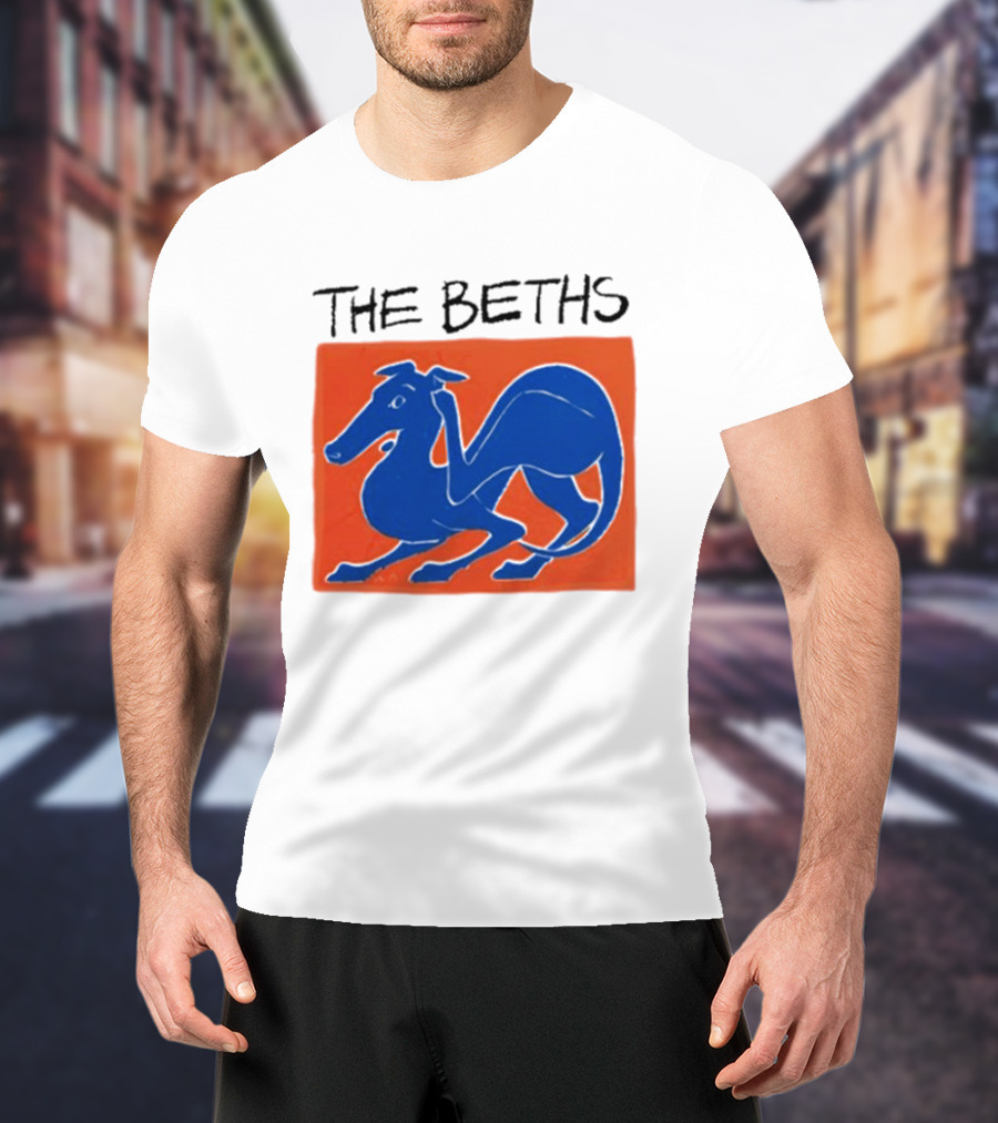 The Beths Blue Dog T-Shirt