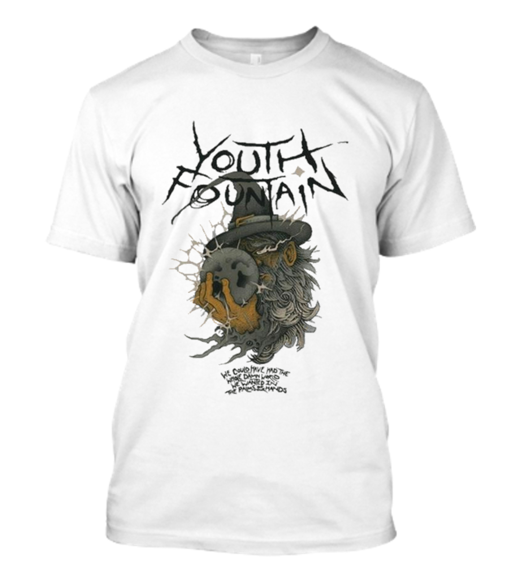 Youth Fountain We Could Have Made The World Turned Into The Pages And Wind T-Shirt