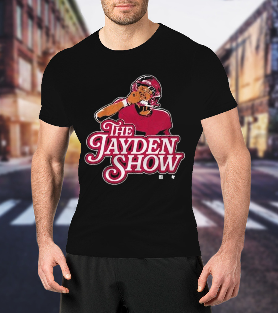 The Jayden Show Jayden Daniels Football Player T-Shirt