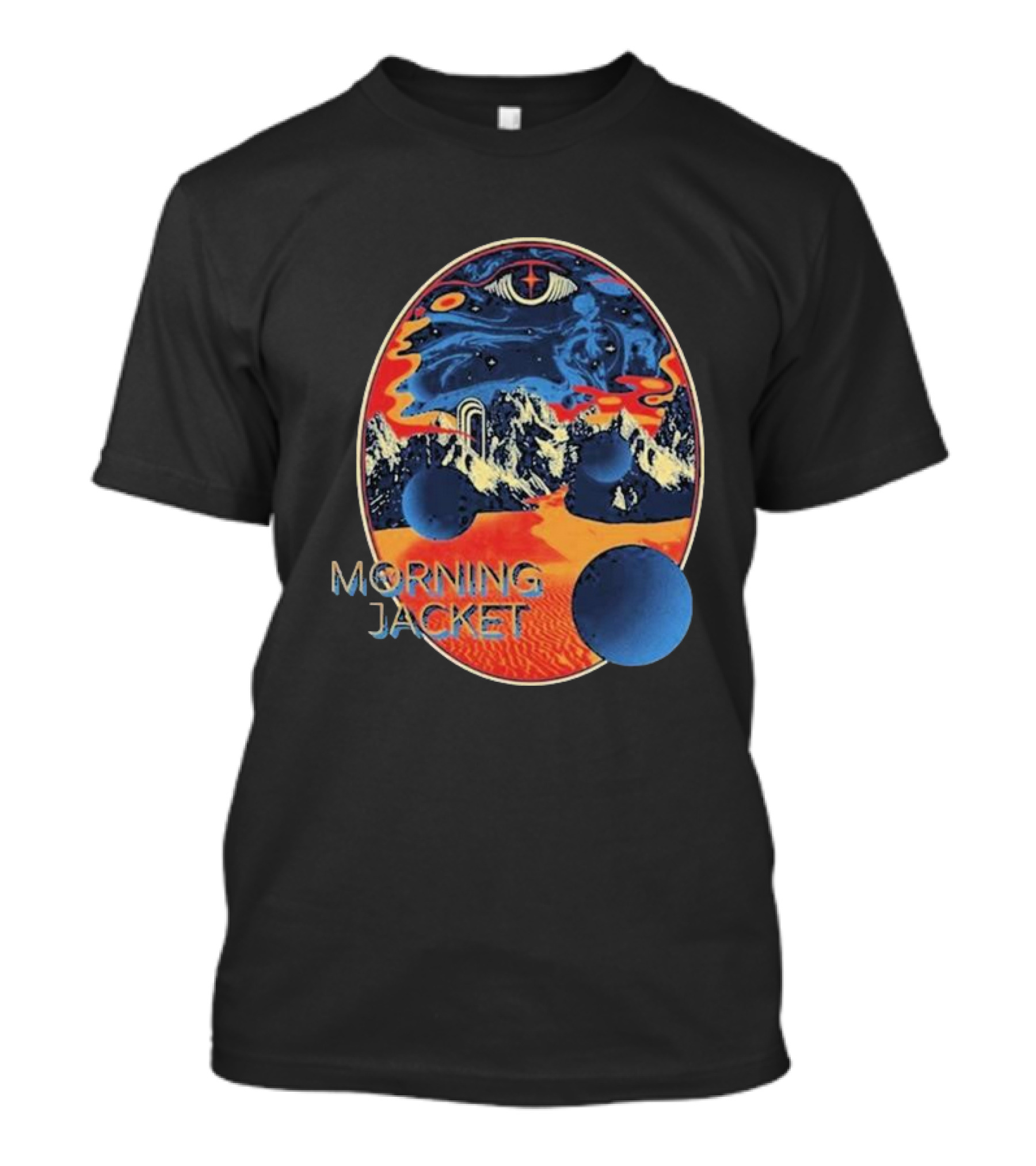 My Morning Jacket Cosmic Landscape Oval T-Shirt