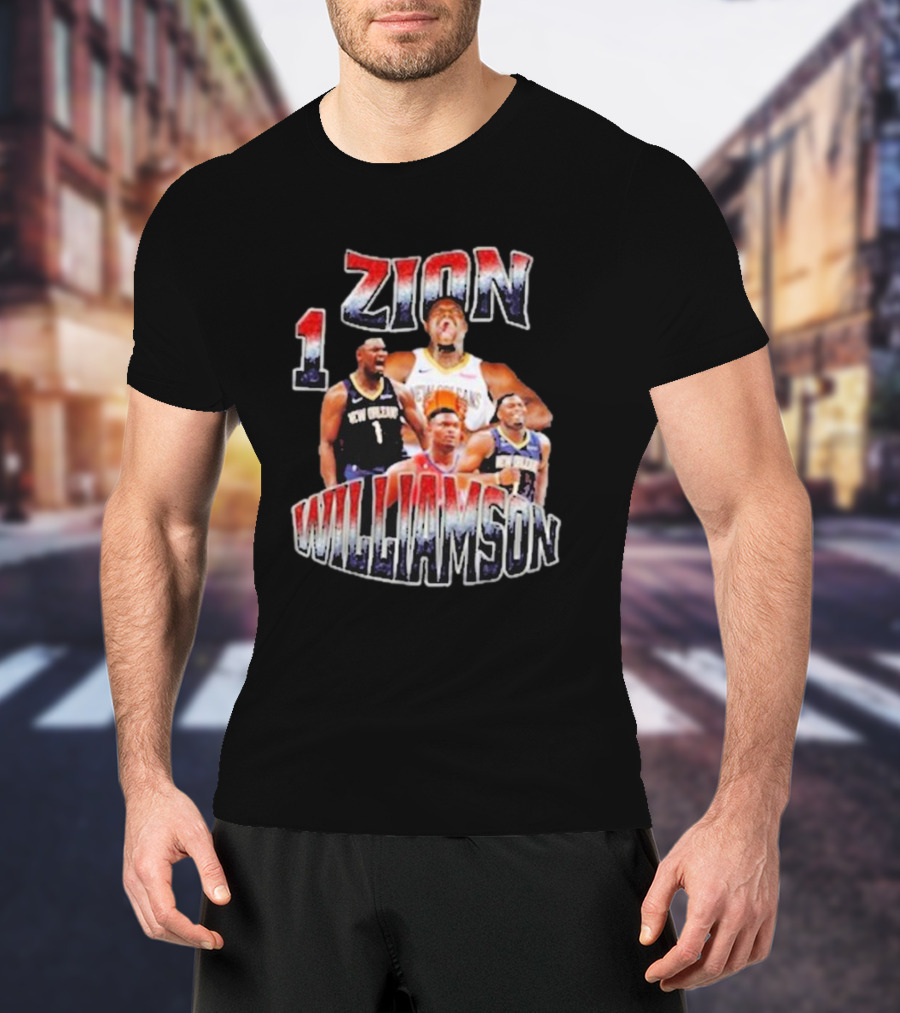 Zion Williamson 1 New Orleans Basketball Star T-Shirt