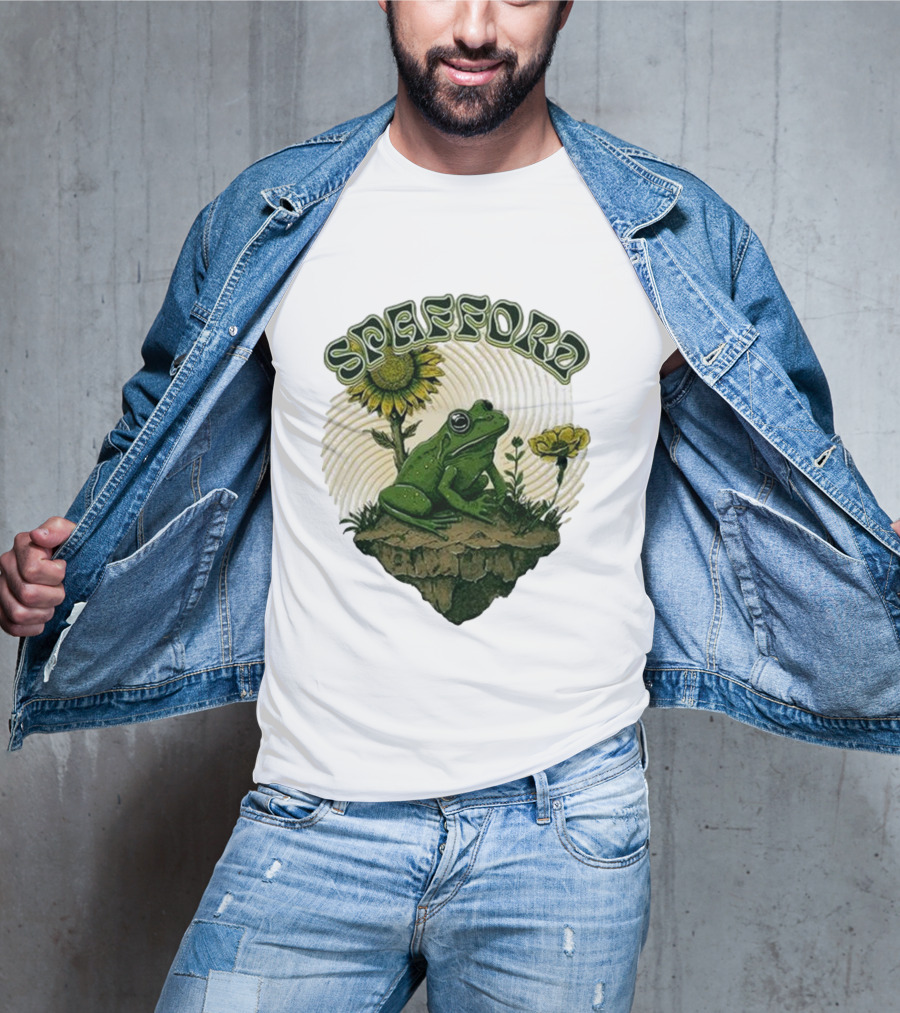 Spafford Frog Sunflower Rock Plateau T-Shirt