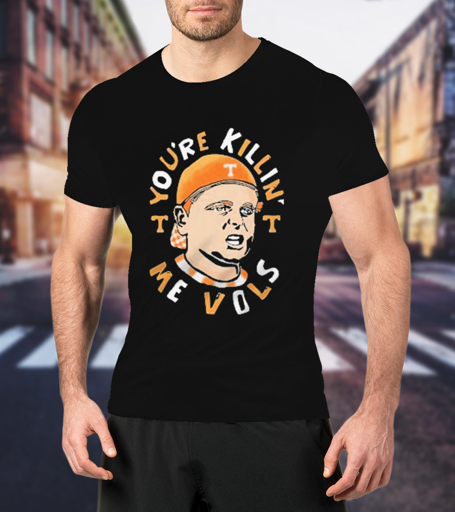Tennessee Volunteers You’re Killing Me Vols Sandlot Baseball T-Shirt