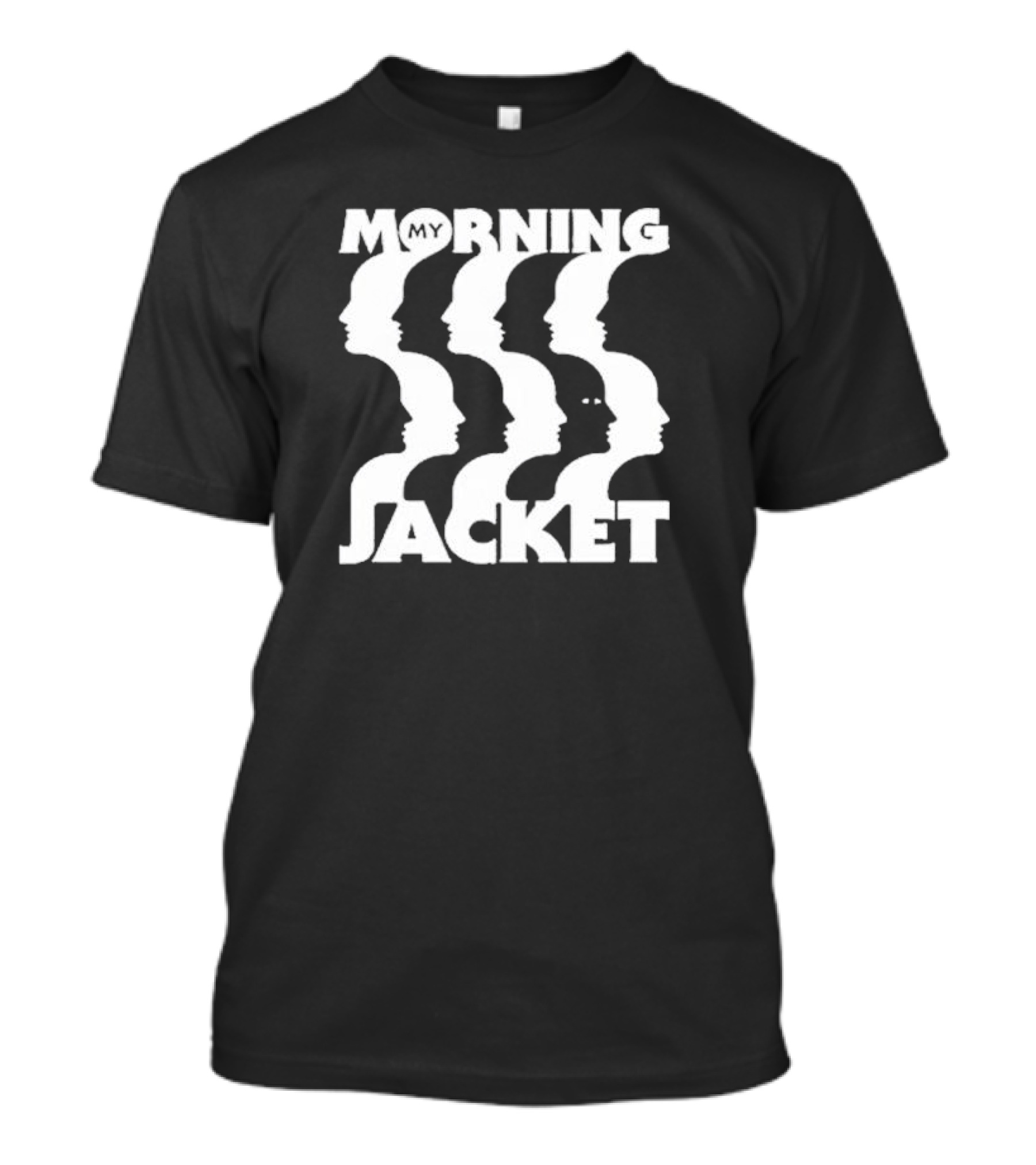 My Morning Jacket Band Faces Album T-Shirt
