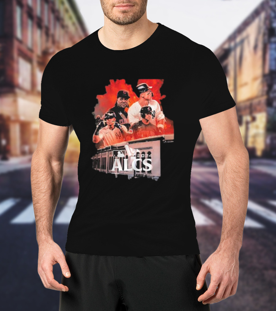 New York Yankees Cleveland Guardians ALCS T-Shirt