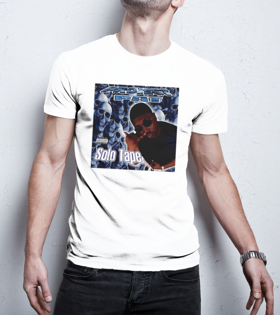 Project Pat Solo Tape Album Cover Skulls T-Shirt