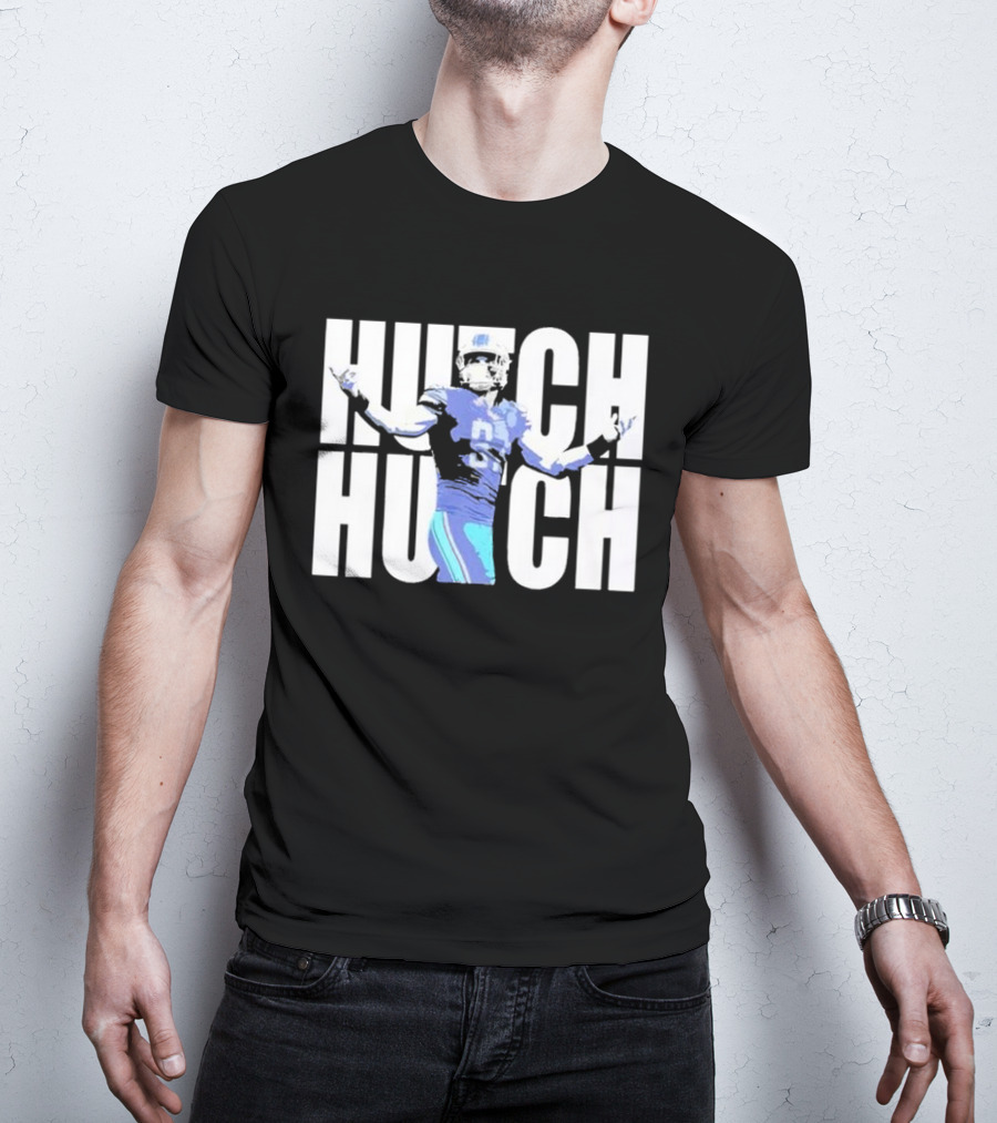 Hutch Hutch Aidan Hutchinson Detroit Lions Football Player T-Shirt