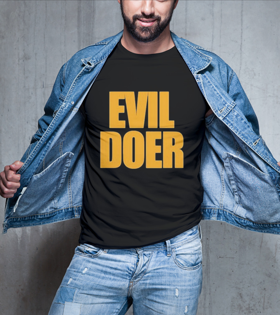 Evil Doer Green And Orange T-Shirt