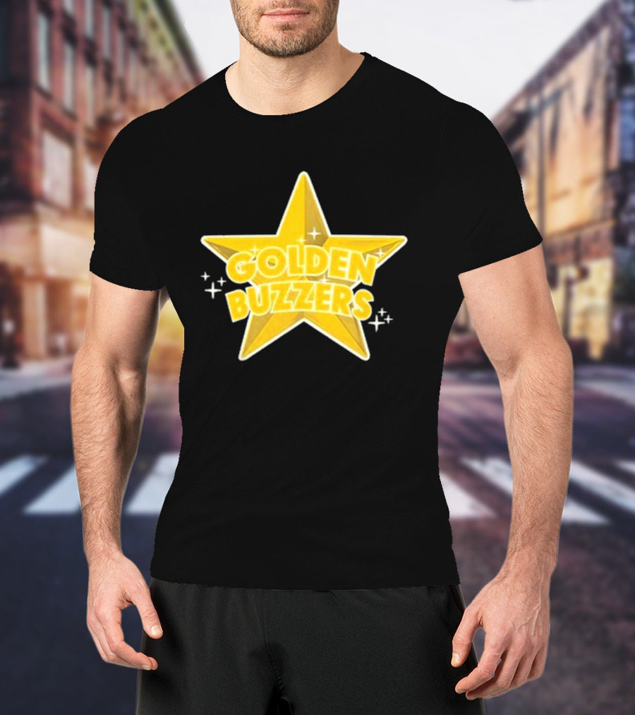 Scott Cramer The Cramer Games Golden Buzzers Star T-Shirt