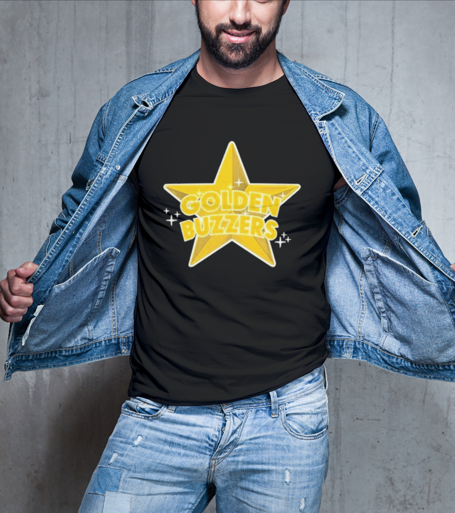 Scott Cramer The Cramer Games Golden Buzzers Star T-Shirt