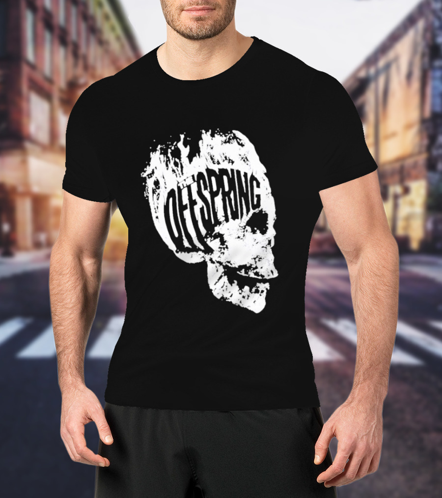 Offspring Flaming Skull T-Shirt
