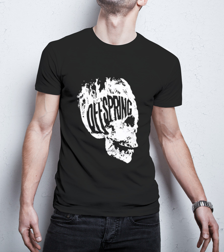Offspring Flaming Skull T-Shirt