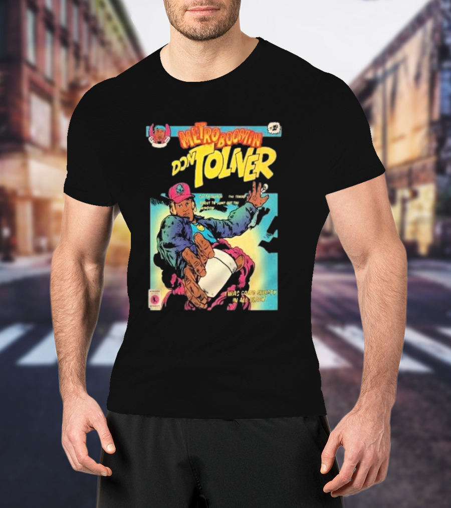Metro Boomin Don Toliver Comic Style Retro Album T-Shirt