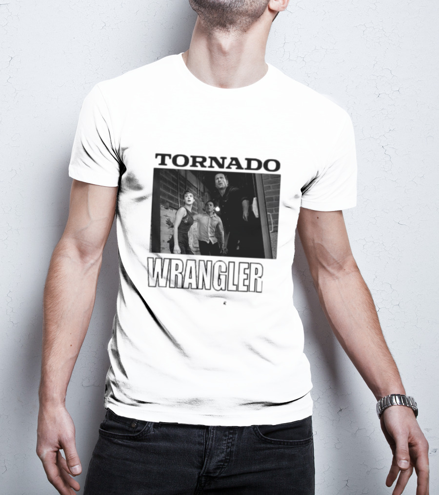 Tornado Wrangler Twisters Tyler Kate And Javi T-Shirt