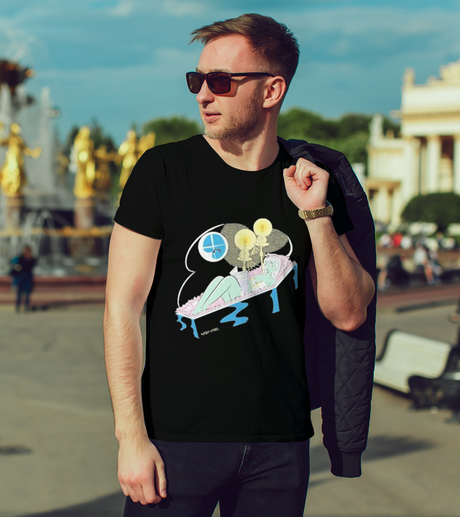 Real Monsters Lying In The Grave Creepy Artwork By Stacy Eyles T-Shirt