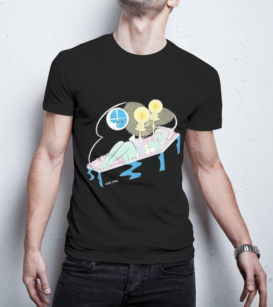 Real Monsters Lying In The Grave Creepy Artwork By Stacy Eyles T-Shirt