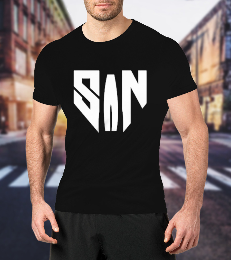 Tyler Tamboline Sin Logo בחולצה T-Shirt