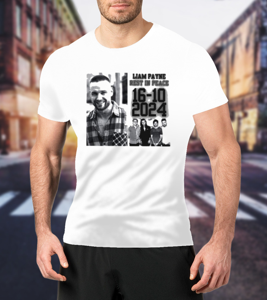 Liam Payne Rest In Peace 16-10 T-Shirt