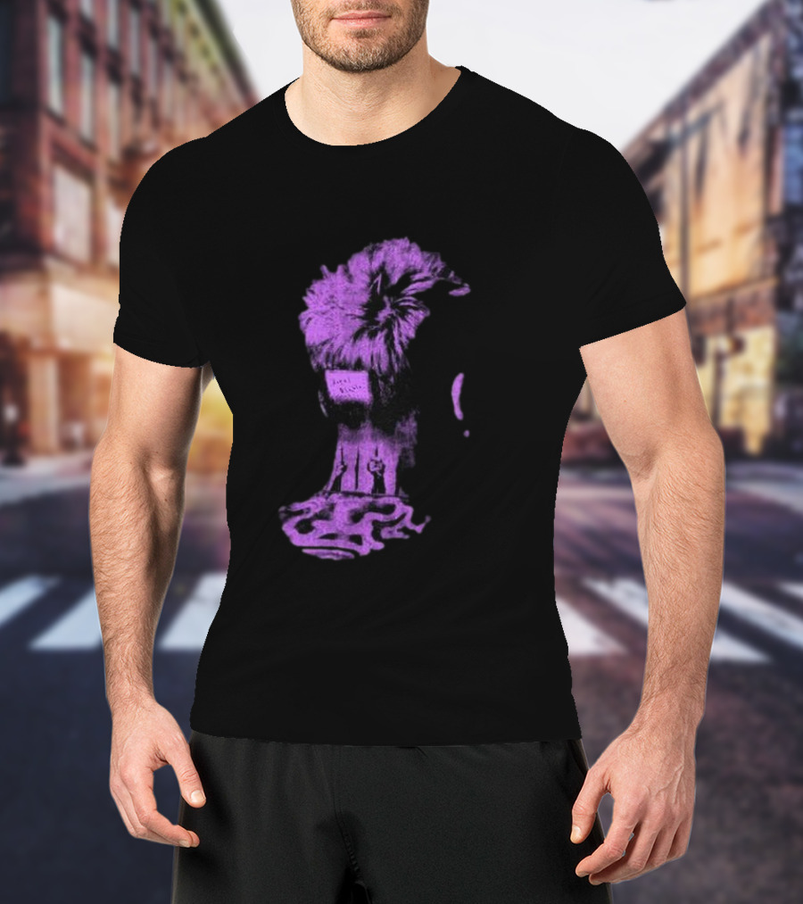 Mgk Hotel Diablo Floor 13 Purple Skull T-Shirt