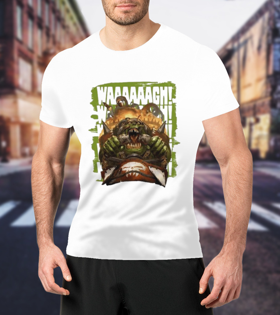 Waaagh Orks Speed Freaks Waaagh Ork Driving Symbolism T-Shirt
