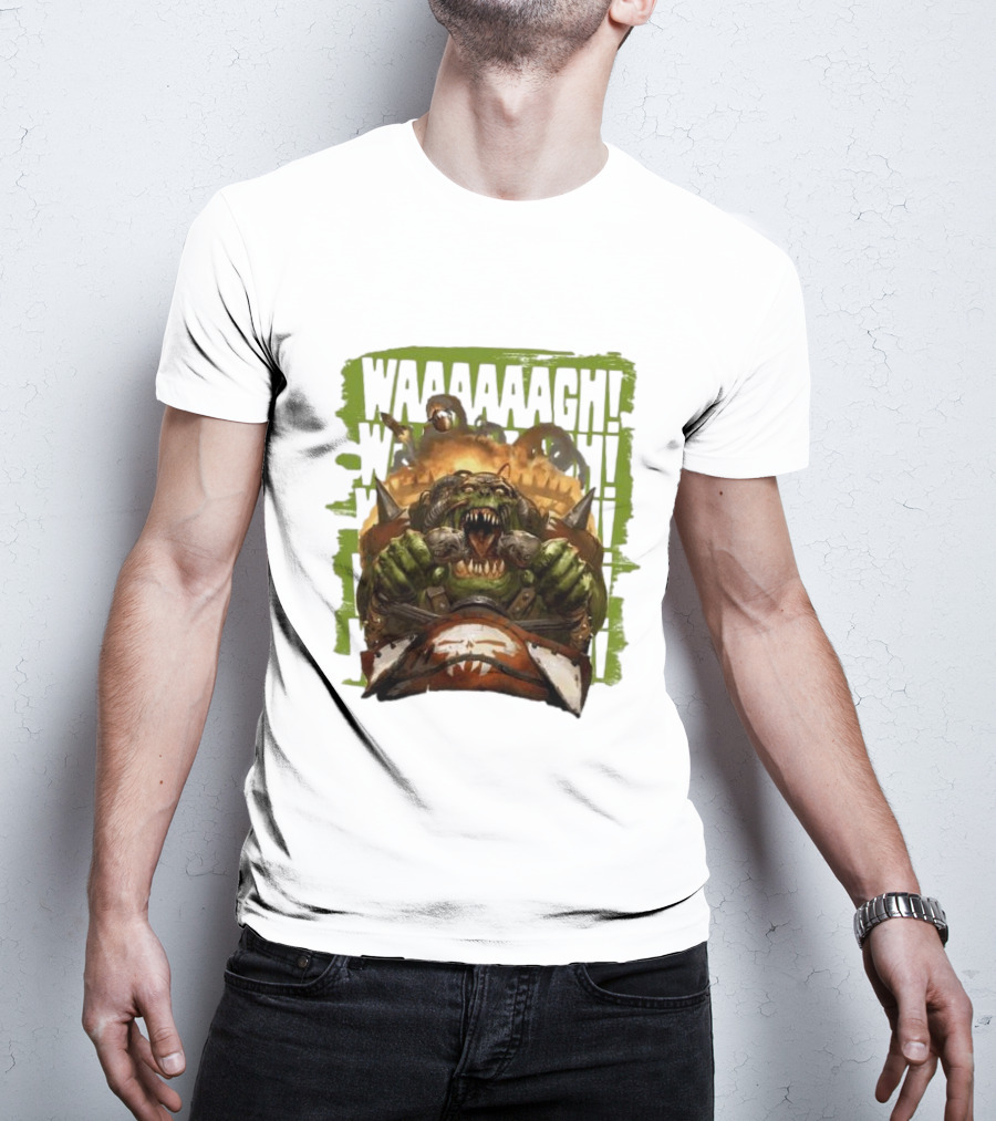 Waaagh Orks Speed Freaks Waaagh Ork Driving Symbolism T-Shirt