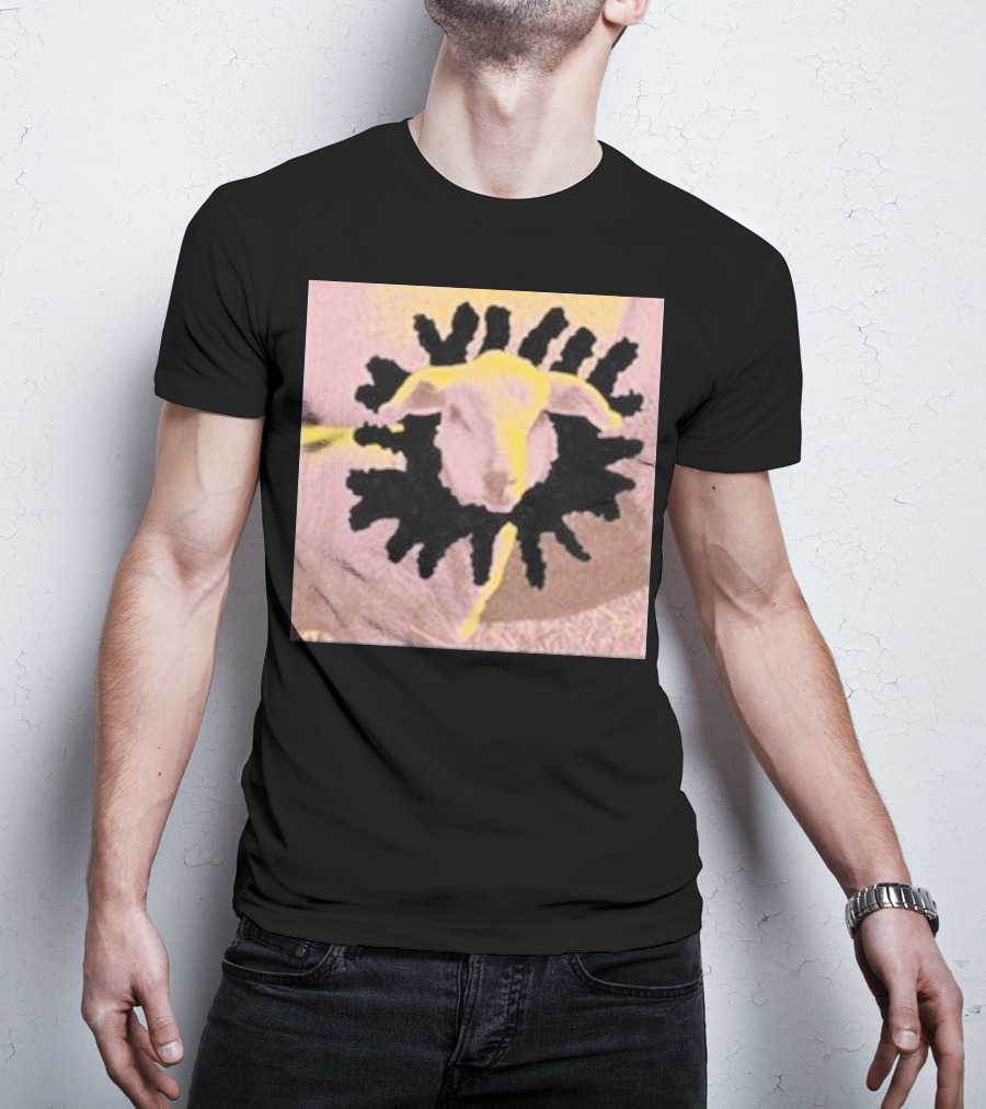 Run For Cover Records Anxious Counting Sheep Surreal Sheep T-Shirt