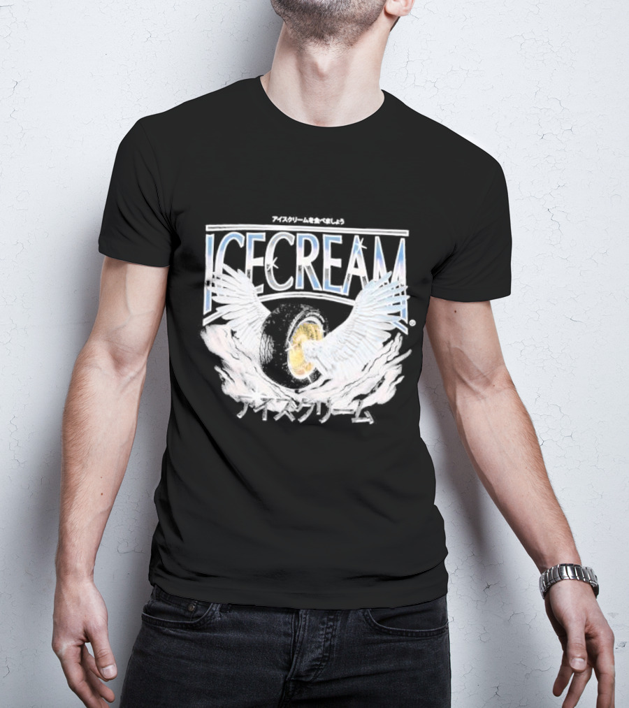 Icecream Heaven Winged Tire T-Shirt
