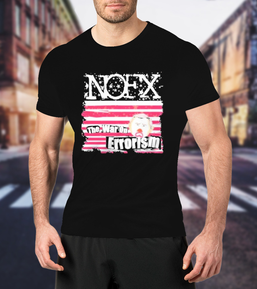 NOFX The War On Errorism Flag T-Shirt