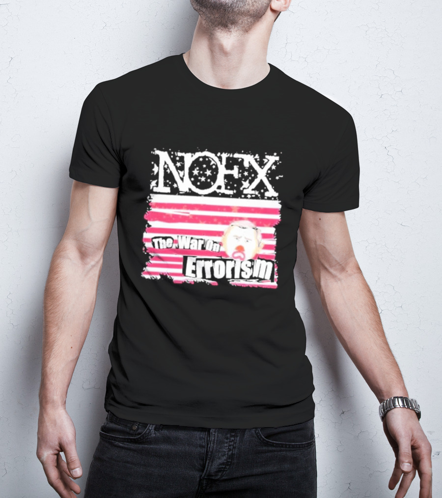 NOFX The War On Errorism Flag T-Shirt
