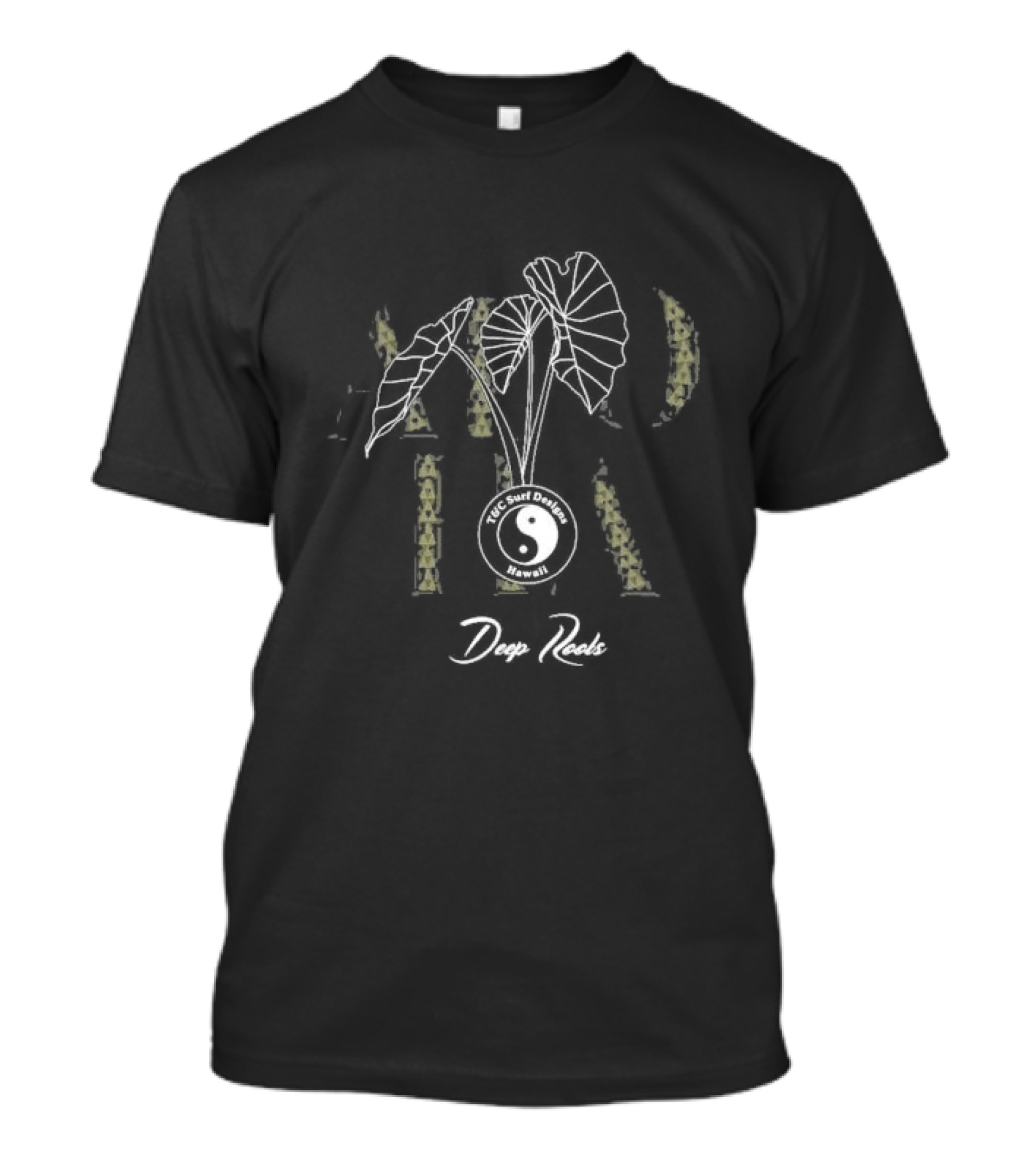 T&C Surf Aloha Aina Hawaii Deep Roots T-Shirt