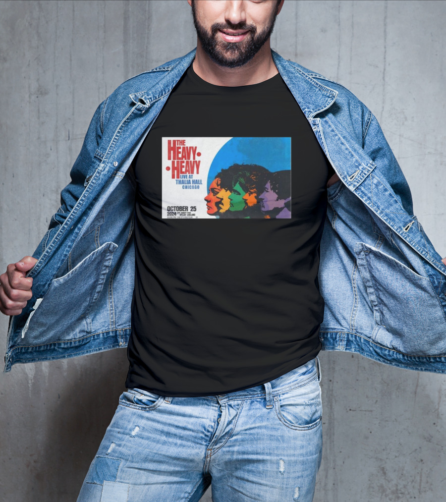 The Heavy Heavy Live At Thalia Hall Chicago October 25 T-Shirt