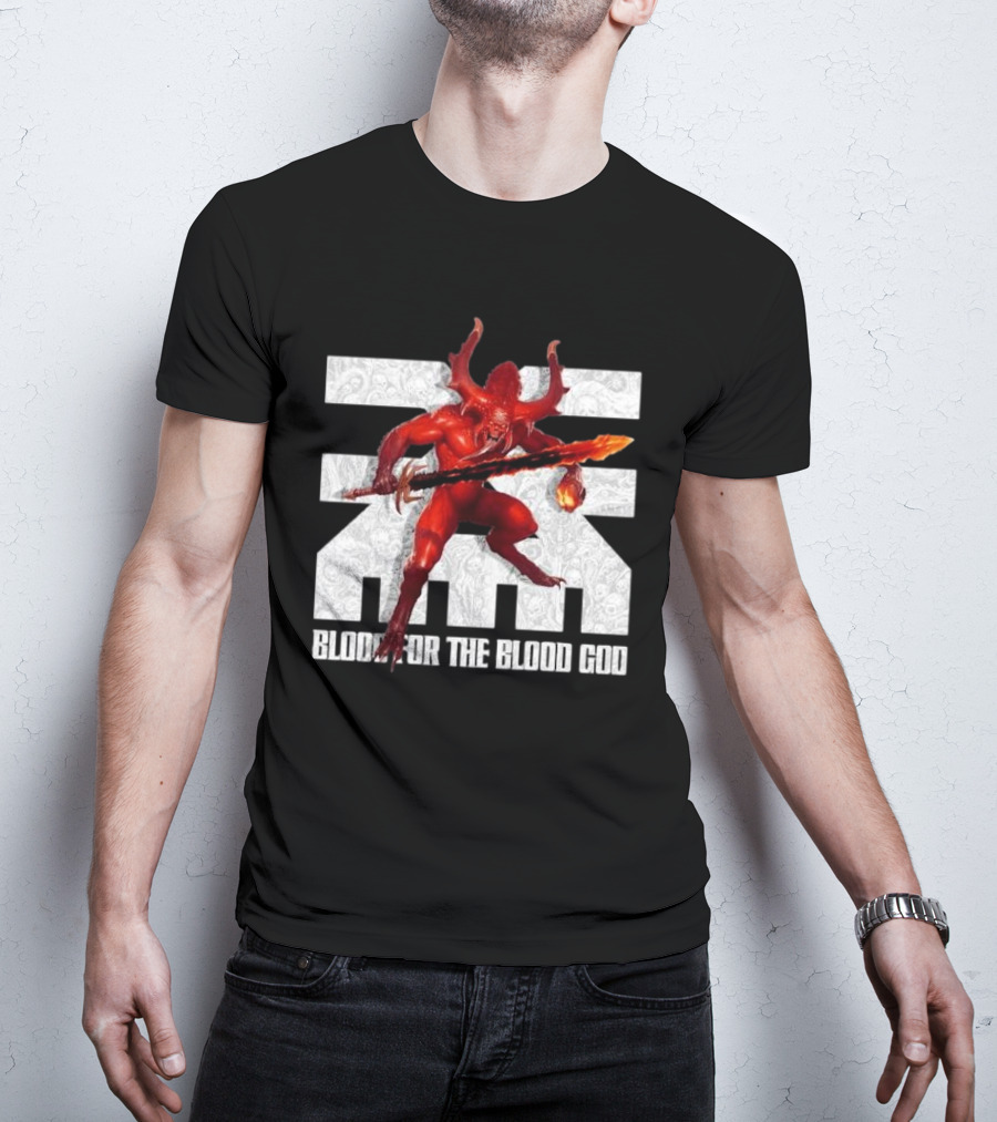 Khorne Bloodletter Blood For The Blood God T-Shirt
